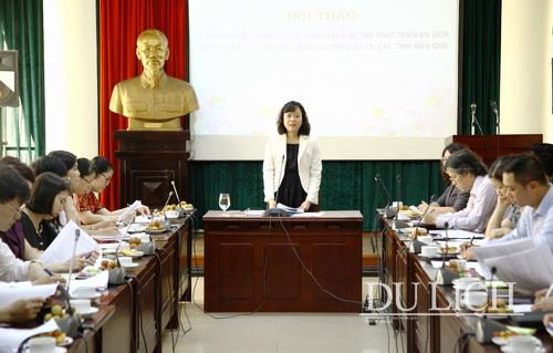 Phó Tổng cục trưởng TCDL Nguyễn Thị Thanh Hương chủ trì hội thảo